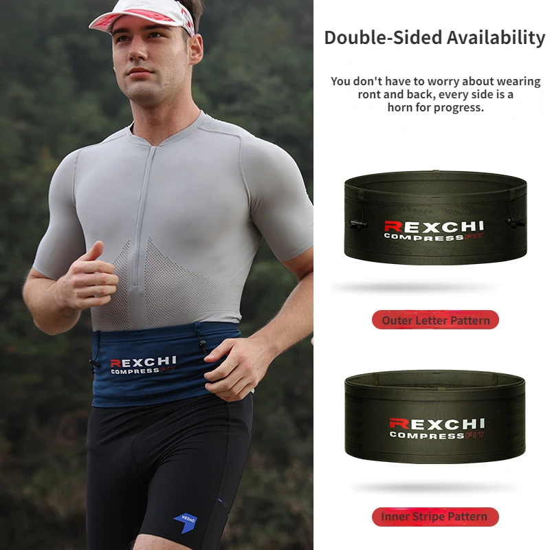 Running Gear Organizer - REXCHI Hidden Running Waistpack Lightweight Marthon