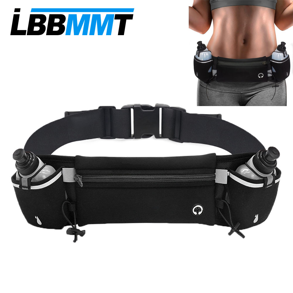 Running Gear Organizer - 1PCS Running Belt with Water Bottles,