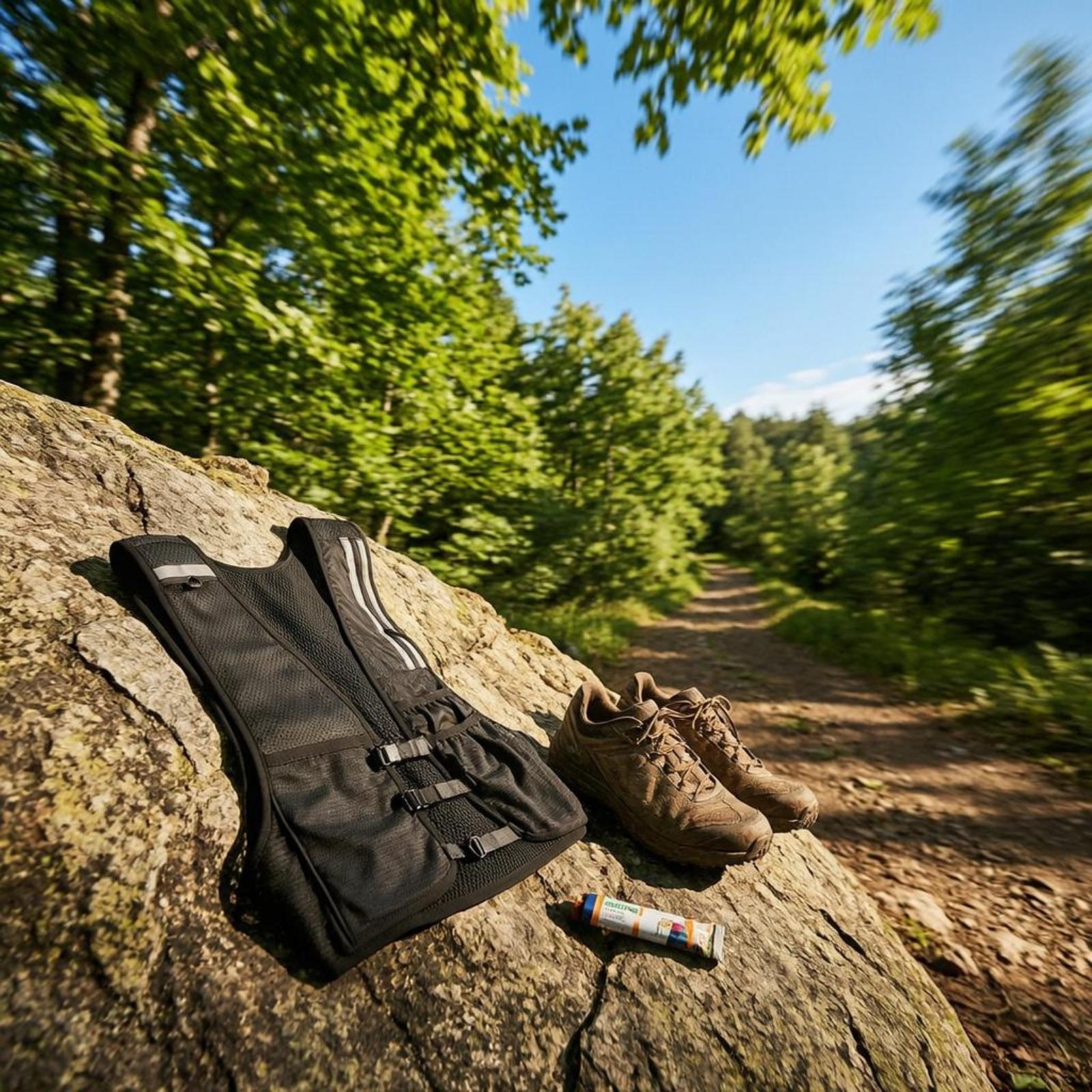 Reflective Running Gear Vest - Outdoor Running Vest Backpacking Gear Friendly