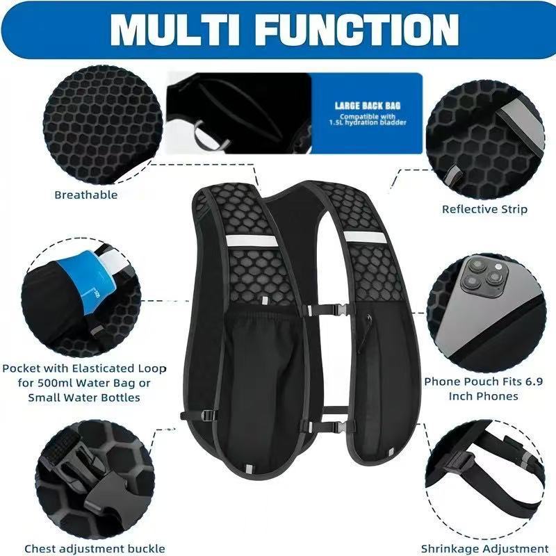 Lightweight Running Vest for B - đánh giá và giá Running Gear Storage