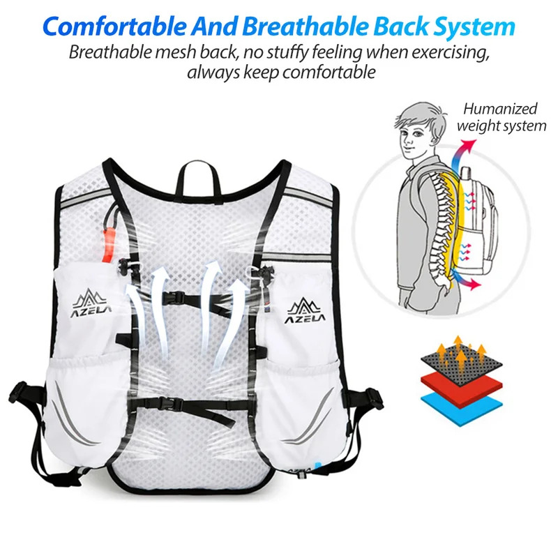 Áo vest cấp nước thoáng khí mớ - đánh giá và giá Running Gear Vest