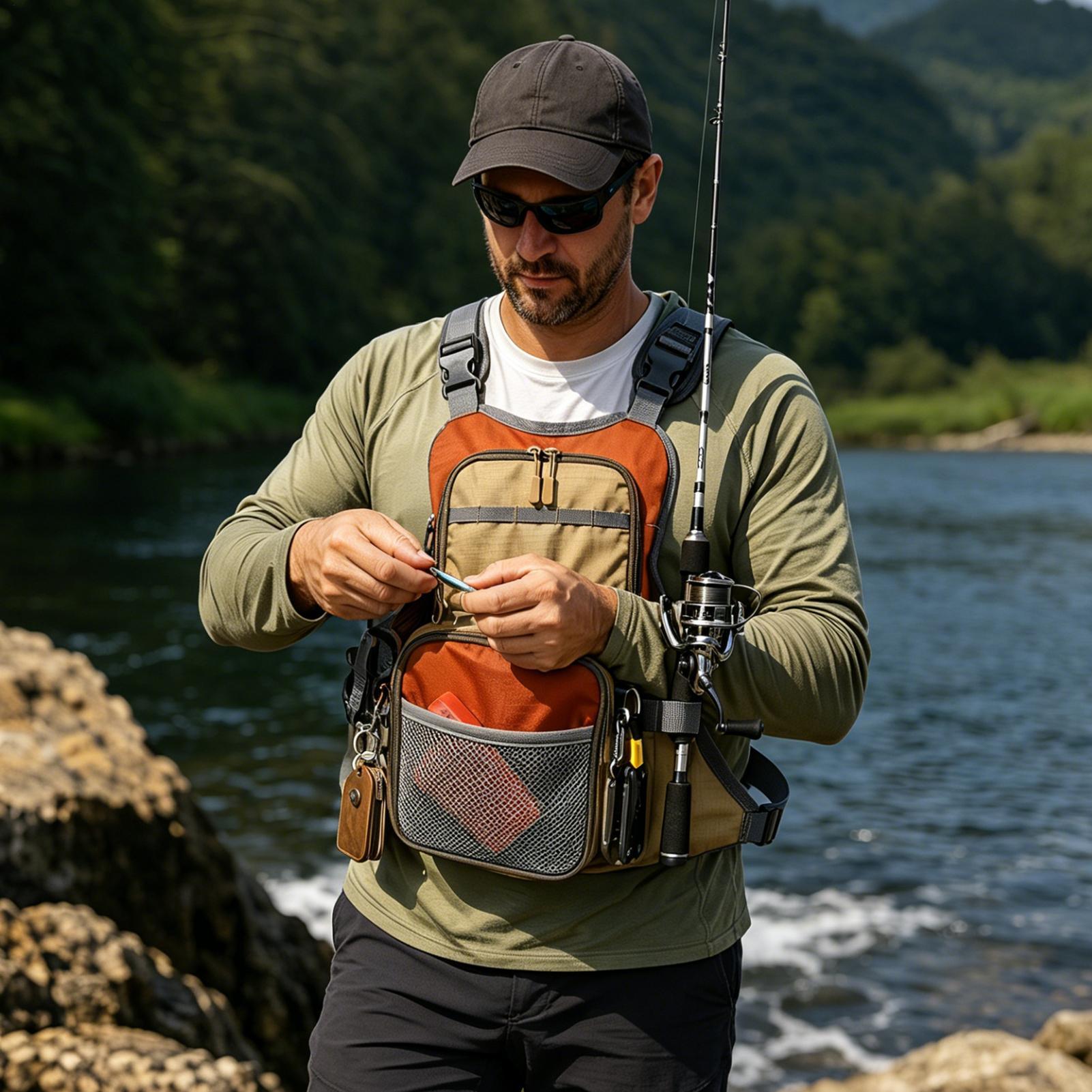 Waterproof Durable Fishing Che - đánh giá và giá Running Gear Storage