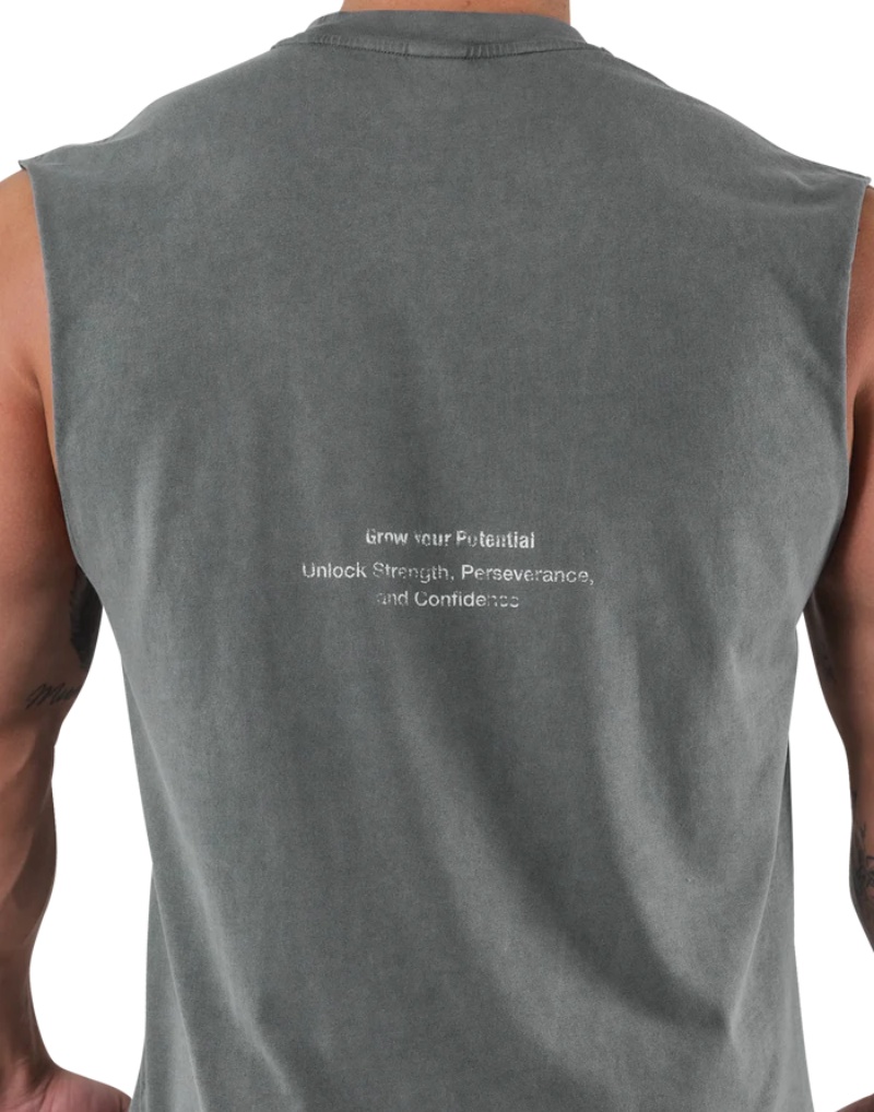 LYFT Summer Men's Washed Cotto - đánh giá và giá Running Gear Vest