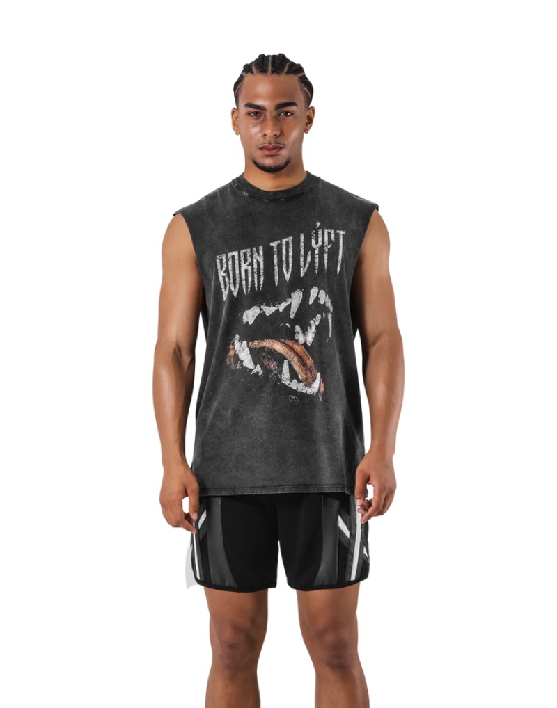 LYFT Summer Men's Washed Cotto - đánh giá và giá Running Gear Vest