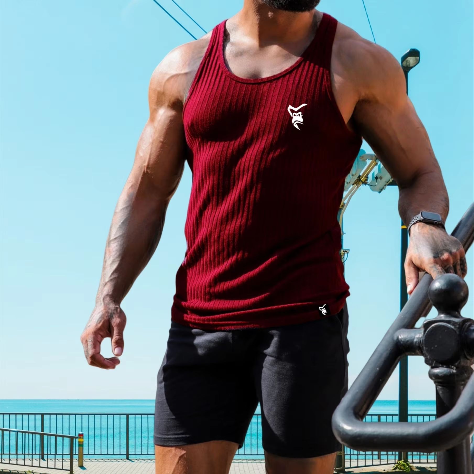 NEW Men's Quick Dry Running Ta - đánh giá và giá Running Gear Vest