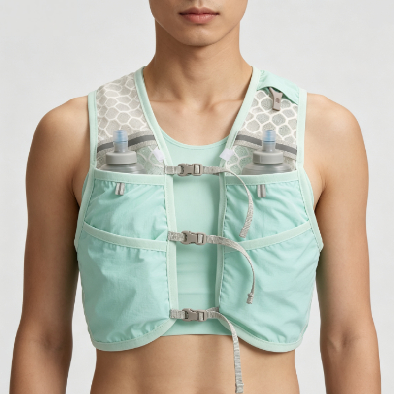 Running Hydration Vest with 2  - đánh giá và giá Running Gear Vest