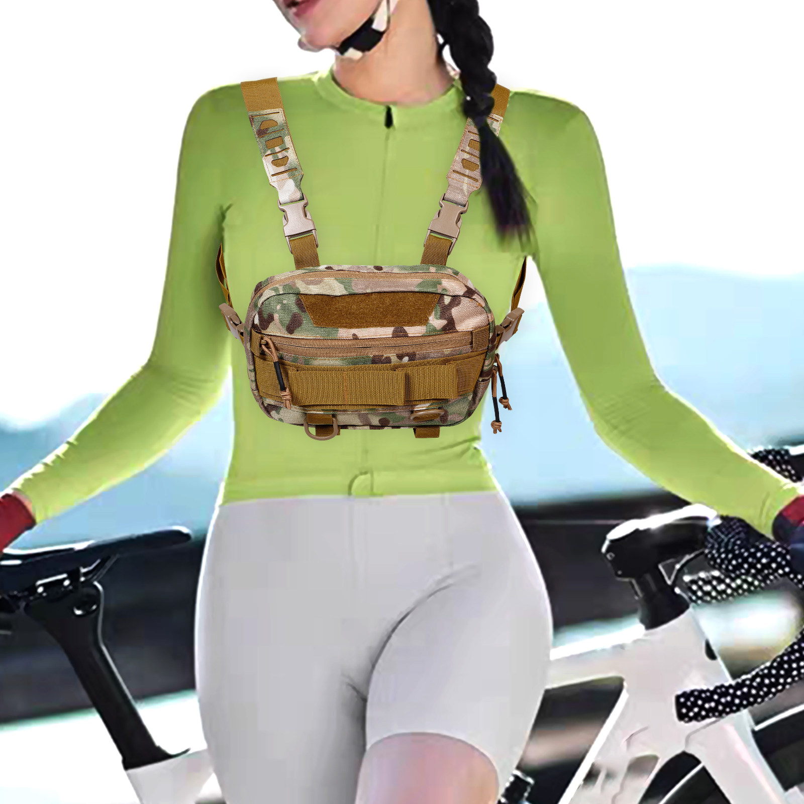 Multipurpose Chest Bag for Men - đánh giá và giá Running Gear Vest