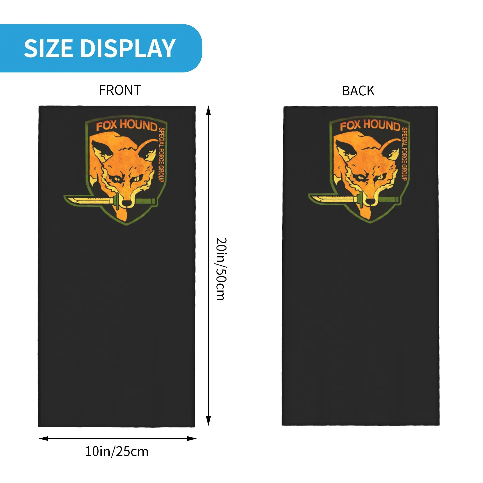METAL GEAR SOLID Fox Hound Rus - đánh giá và giá Running Gear Logos