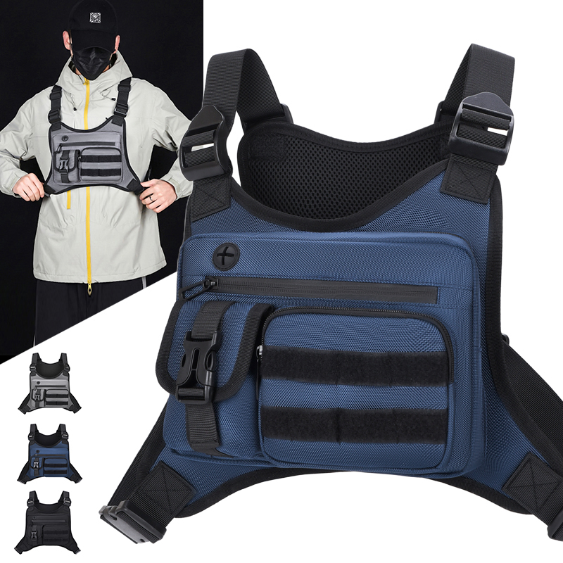 Tactical Chest Rig Bag Men Wat - đánh giá và giá Running Gear Storage