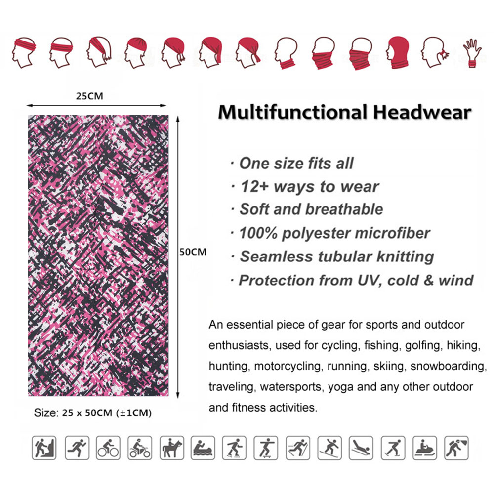 Camo Hunting Neck Gaiter Hikin - đánh giá và giá Running Gear Headband