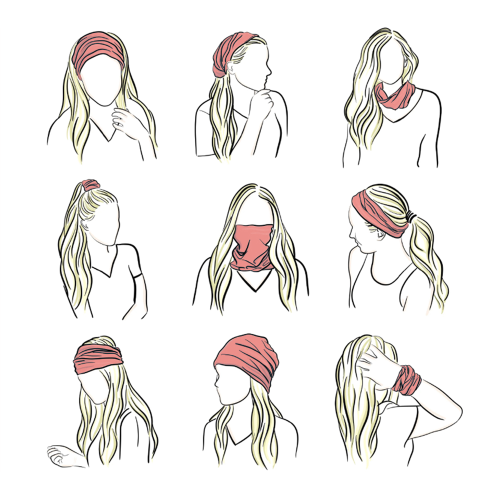 Purple Balaclava Women Running - đánh giá và giá Running Gear Headband