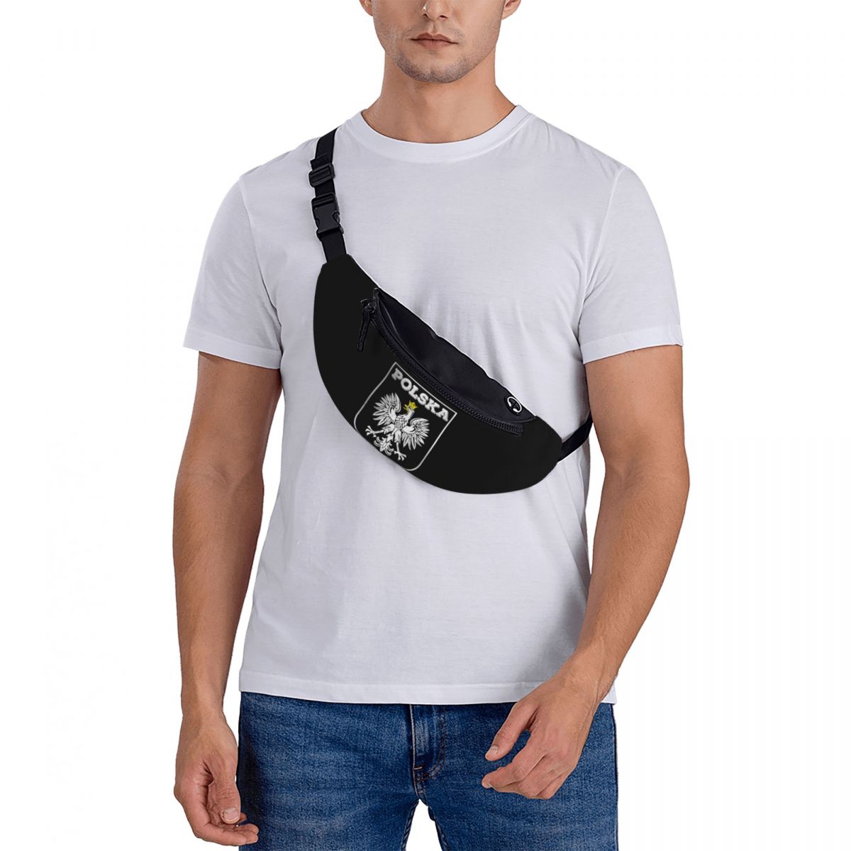 Crossbody Waist Bag Polska Log - đánh giá và giá Running Gear Logos