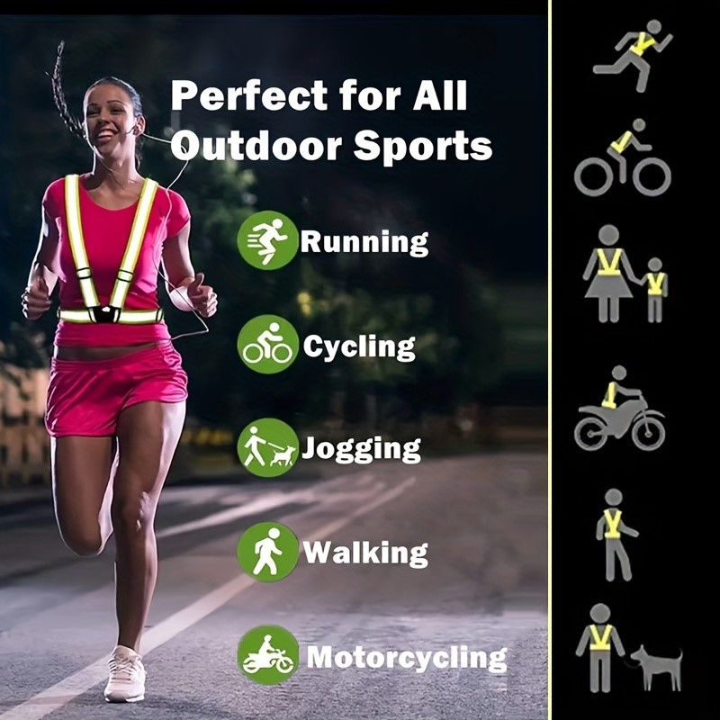 High Visibility Reflective Saf - đánh giá và giá Reflective Running Gear Vest