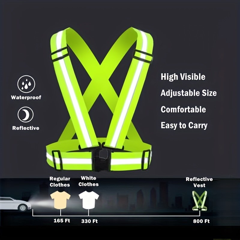 High Visibility Reflective Saf - đánh giá và giá Reflective Running Gear Vest